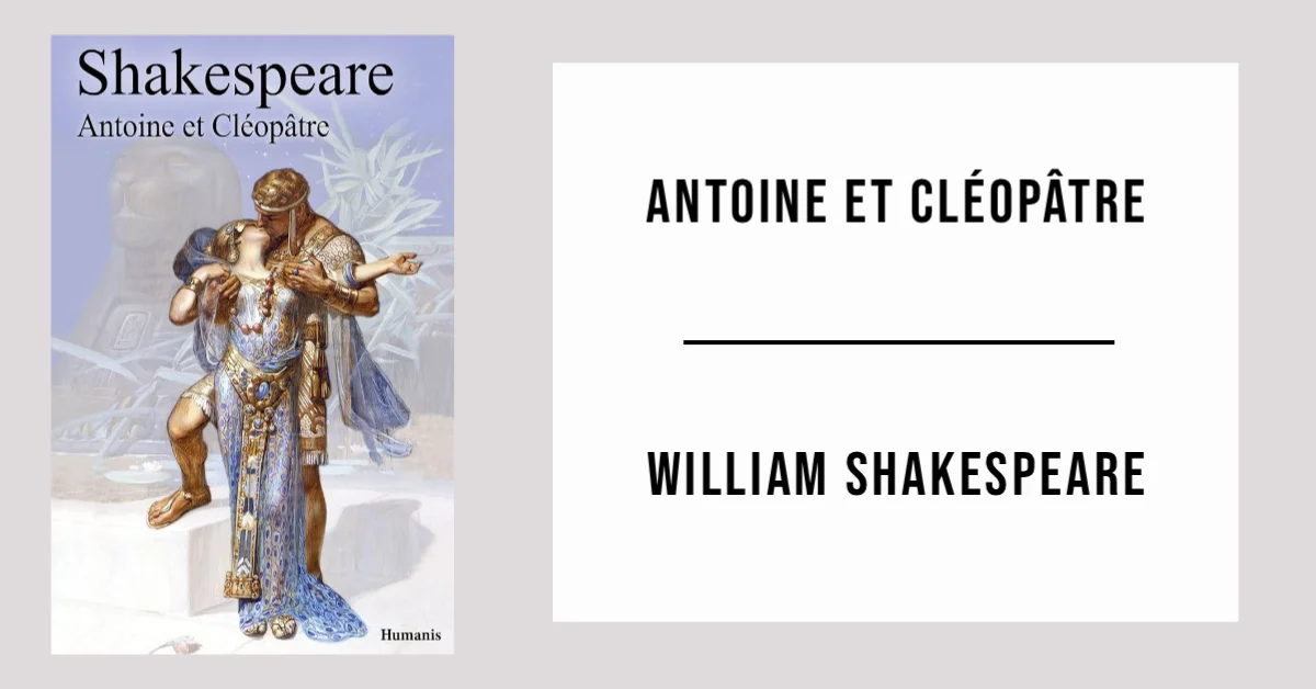 Antoine et Cléopâtre par William Shakespeare - PDF gratuit