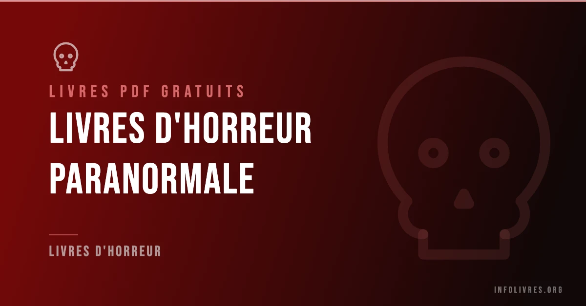 Livres d'Horreur Paranormale