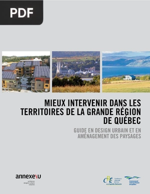 Mieux intervenir dans les territoires de la grande région de Québec