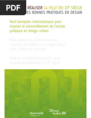 Neuf exemples internationaux pour inspirer le renouvellement de l’action publique en design urbain