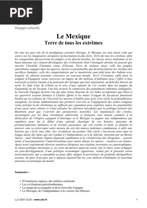Le Mexique. Terre de tous les extrêmes